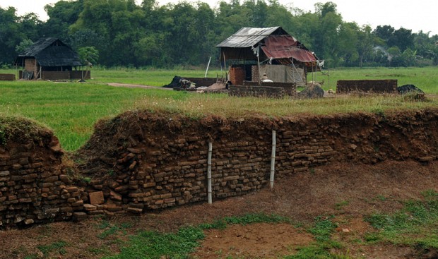 Batu bata kuno Trowulan 